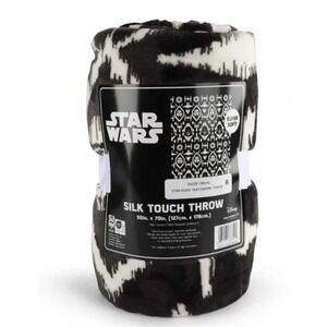 Star Wars Ikat Empire 50" x‎ 70" Adult Throw Blanket Silky Soft NWT